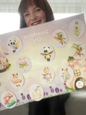 Kouzelný hrací LIST A3 - zvířátkové víly
