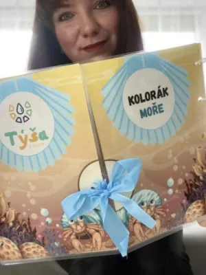 KOLORÁK MOŘE - Skládání podle předloh. Suchý zip (2-6 let)