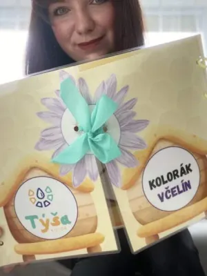 KOLORÁK VČELÍN - Skládání podle předloh. Suchý zip (2-6 let)