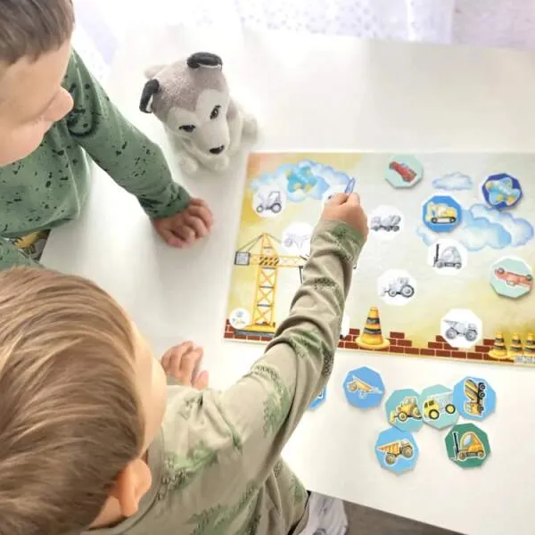 Produkt Kouzelný hrací LIST A3 - na stavbě Obrázek