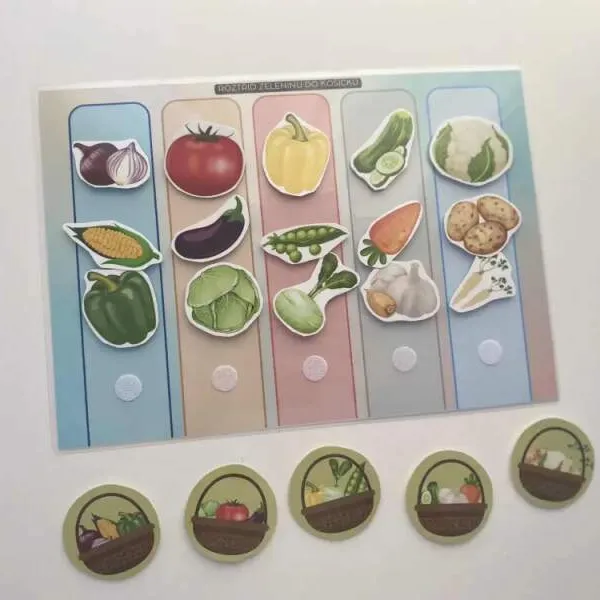 Produkt Hra Roztřiď zeleninu A4 Obrázek