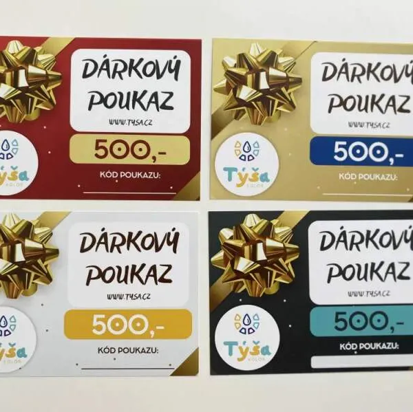 Produkt DÁRKOVÝ POUKAZ 500,- Obrázek