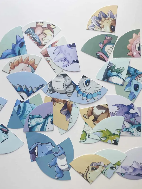 Produkt Puzzle 10x4 DINO Obrázek